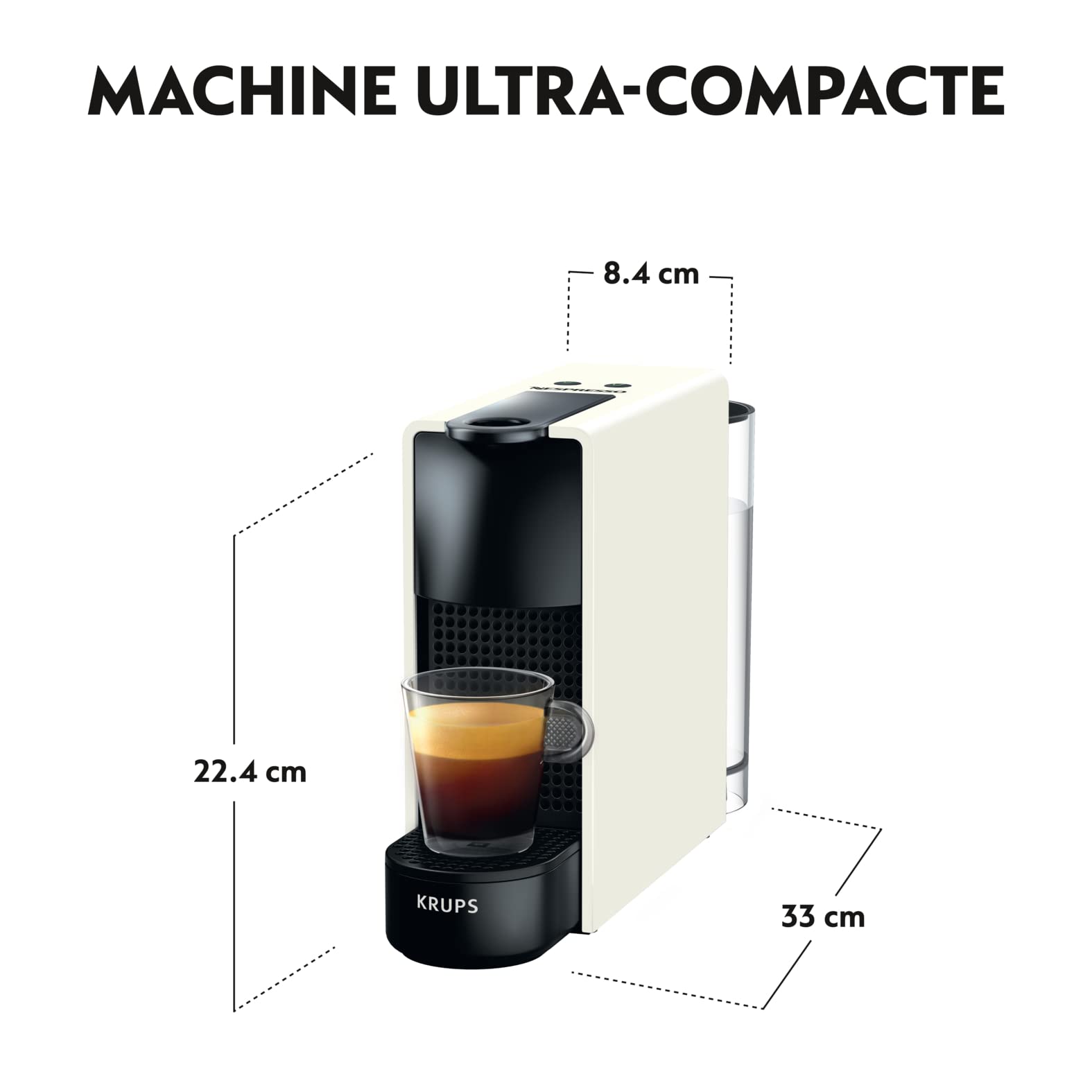 Machine à Café Essenza Mini Blanche Cafetière Capsule de Café