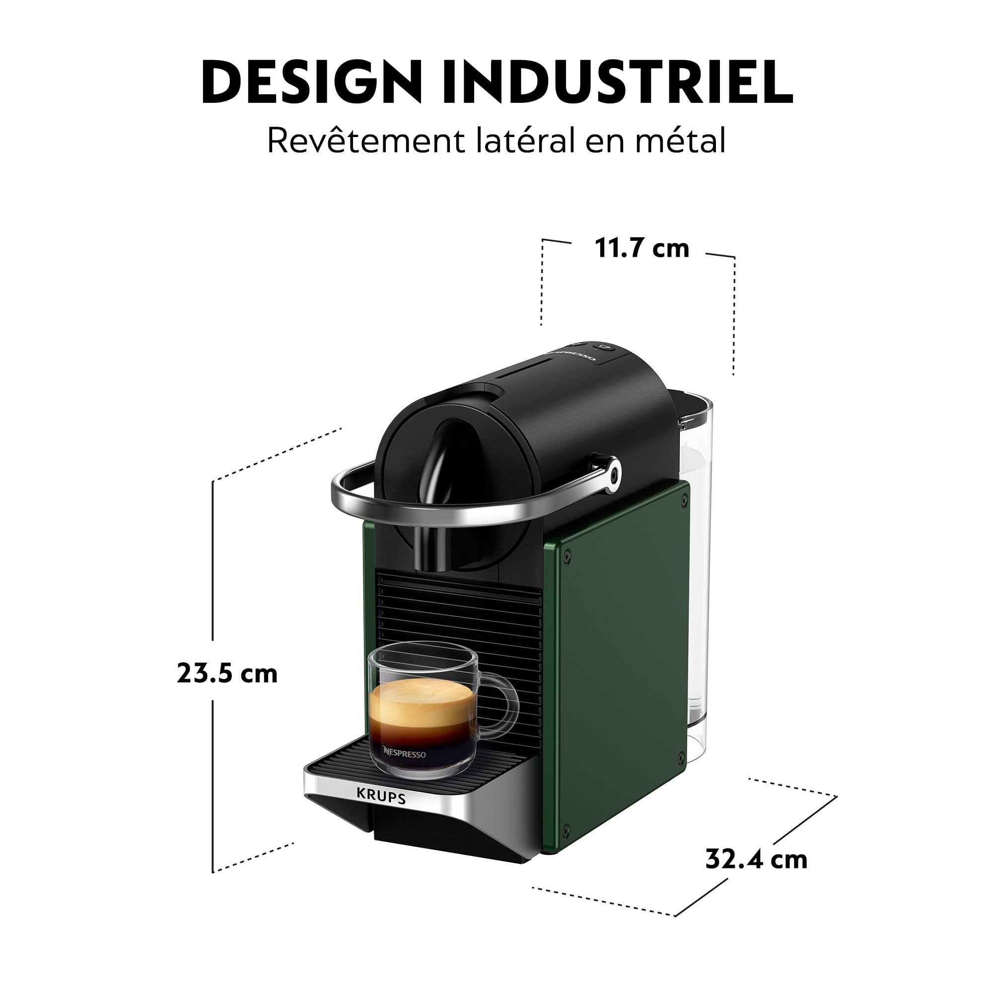 Machine á café Pixie Vert foncé